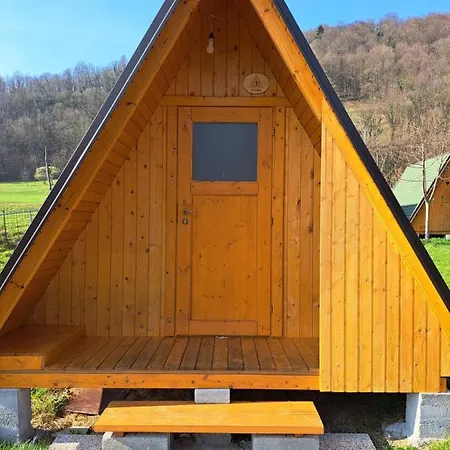 Luxury tent Glamping Hiske Petrin Tolmin