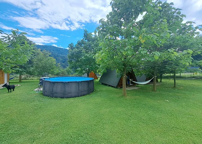 Luksuzni šator Glamping Hiske Petrin Tolmin
